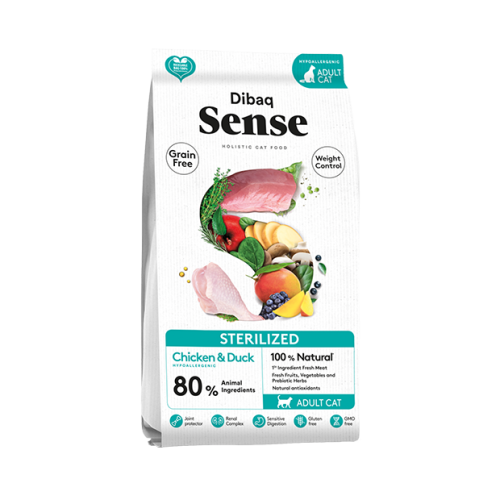 Dibaq Sense Cat Grain Free Pollo Y Pato Esterilizado